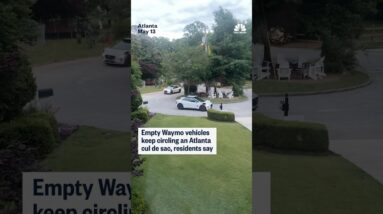 Empty Waymo vehicles keep circling an Atlanta cul de sac, residents say