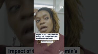 Impact of the Trump admin's foreign aid cuts on maternal health in Sierra Leone