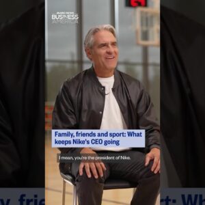 Family, friends and sport: What keeps Nike's CEO going