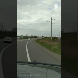 Fleeing car takes flight before suspect arrested in Wisconsin