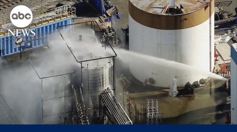 Growing fears chemical plant could explode