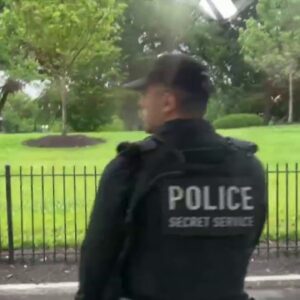 Gunshots heard near White House