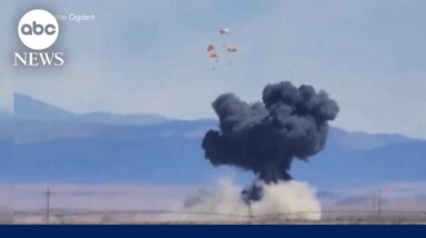 Midair collision between two jets at air show prompts Idaho Air Force base lockdown