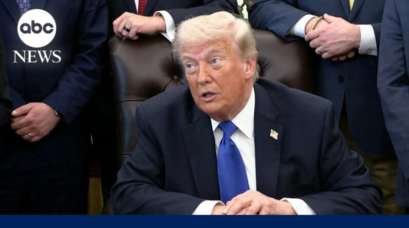 Iran wants to 'make a deal badly,' Trump says