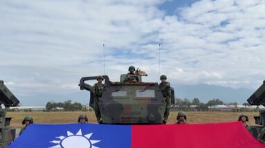 Taiwan ramps up drone production amid threat of potential China invasion