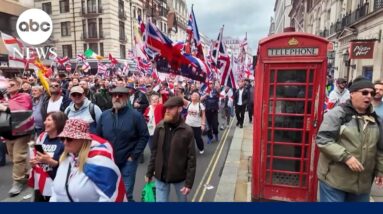 Massive security operation in London