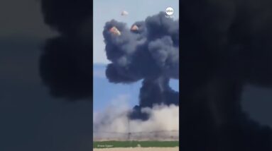 All four crew members from collision at Idaho air show in stable condition, Navy says