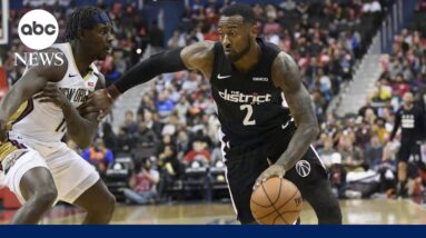 NBA All-Star John Wall takes leadership role with Howard basketball