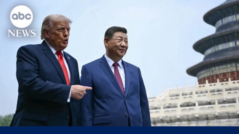 Trump meets with Xi in Beijing at high-stakes summit amid US war with Iran