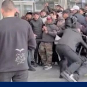 Pepper spray deployed during watch release events