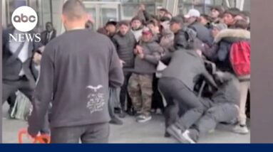 Pepper spray deployed during watch release events