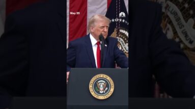President Trump honors family of service member who died in Iran war