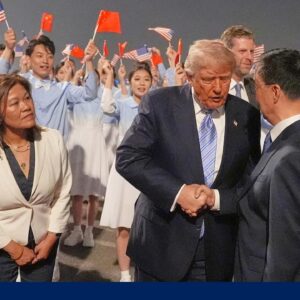 President Trump meets with Chinese President Xi Jinping