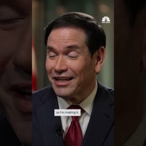 Rubio says U.S. isn't asking for China's help with Iran
