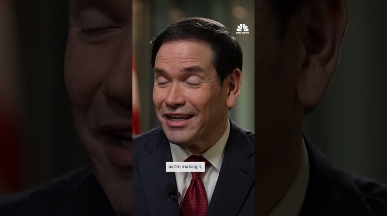 Rubio says U.S. isn't asking for China's help with Iran