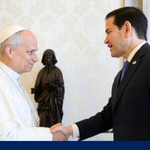 Secretary Rubio meets with Pope Leo amid Trump criticism