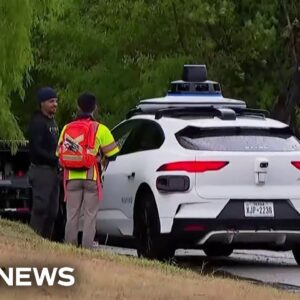 3,800 Waymos recalled for issue that lets them drive into standing water on higher speed roadways