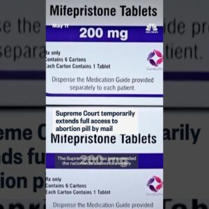 Supreme Court temporarily extends full access to abortion pill by mail