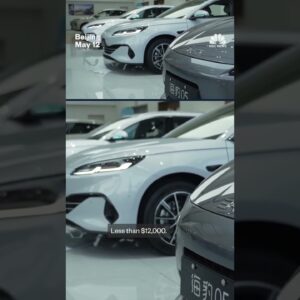 Take a test drive in China's BYD electric vehicle