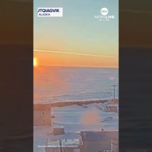 The sun won't set in this Alaskan city until Aug. 2