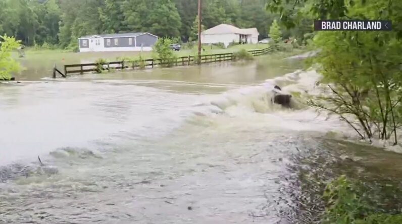 Torrential rain and dangerous floods threaten holiday plans