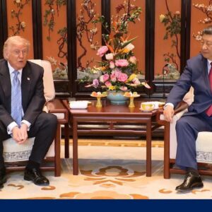 Trump and Xi end 2nd round of talks in high-stakes summit