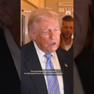 Trump warns Iran the 'clock is ticking' on peace talks