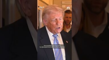 Trump warns Iran the 'clock is ticking' on peace talks
