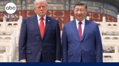 Trump wraps China trip after high-stakes summit