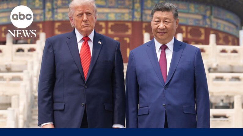 Trump wraps China trip after high-stakes summit