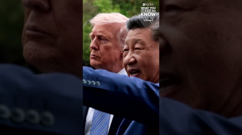 President Donald Trump says he and Chinese President Xi Jinping feel 'very similar on Iran'