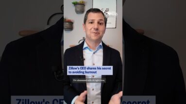 Zillow's CEO shares his secret to avoiding burnout