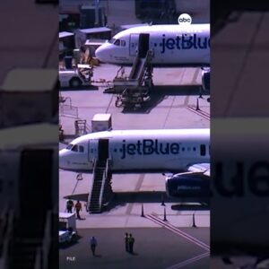A JetBlue flight encountered a nearby plane not communicating with air traffic control