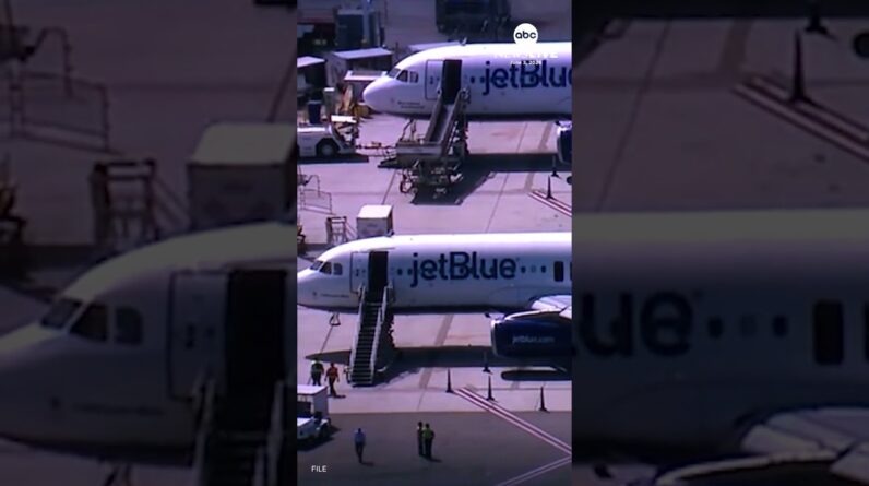 A JetBlue flight encountered a nearby plane not communicating with air traffic control