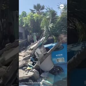 A 7.8 magnitude quake in the Philippines kills at least 16, sets off a tsunami #news #philippines