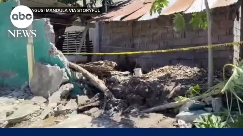 At least 19 dead in 7.8 magnitude quake in Philippines