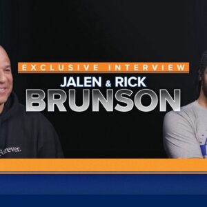 FULL INTERVIEW: Exclusive sit-down with Jalen & Rick Brunson