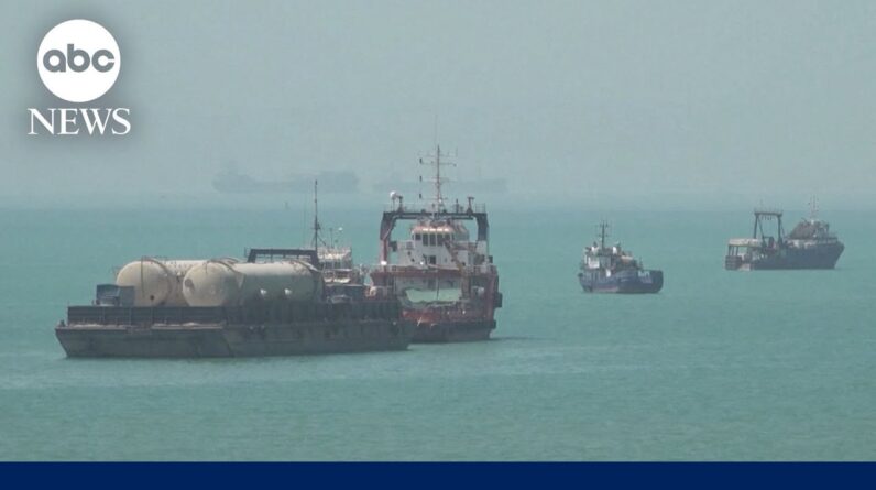 Iranian drone strikes cargo ship in Strait of Hormuz