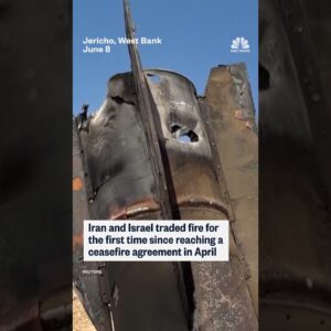 Iranian missile lands in the West Bank