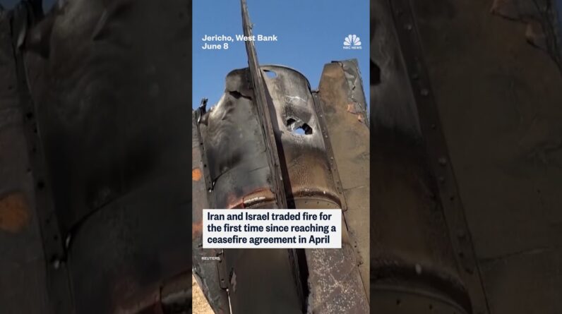 Iranian missile lands in the West Bank