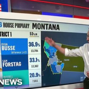 Kornacki goes over the numbers in significant Montana House primary