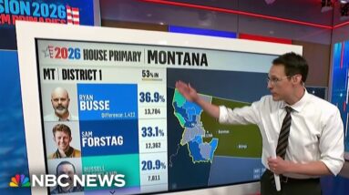 Kornacki goes over the numbers in significant Montana House primary