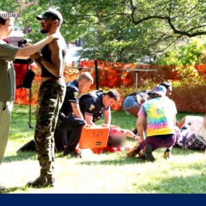 Manhunt after mass shooting at Ohio festival