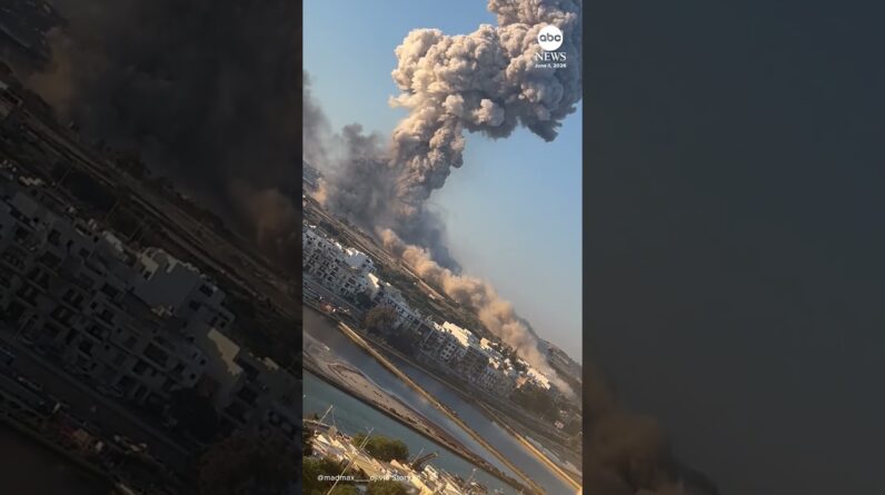 Massive explosion at fireworks factory in Malta