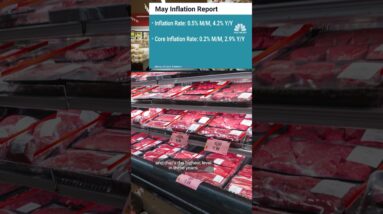 May CPI reports show inflation at a three-year high
