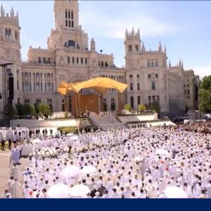 Pope Leo celebrates mass with more than a million followers in Madrid