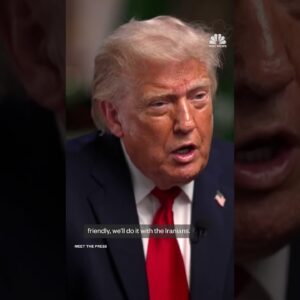 Trump says the U.S. will work with Iran to destroy its uranium if they can make a deal