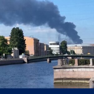 Ukrainian drones hit St. Petersburg as key Putin economic forum opens