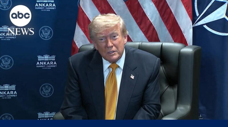 US and Iran exchange strikes, overshadowing Trump's visit with NATO leaders
