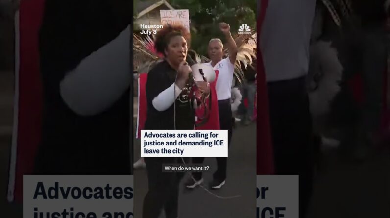 Hundreds gathered to honor Lorenzo Salgado Araujo who was shot and killed by ICE